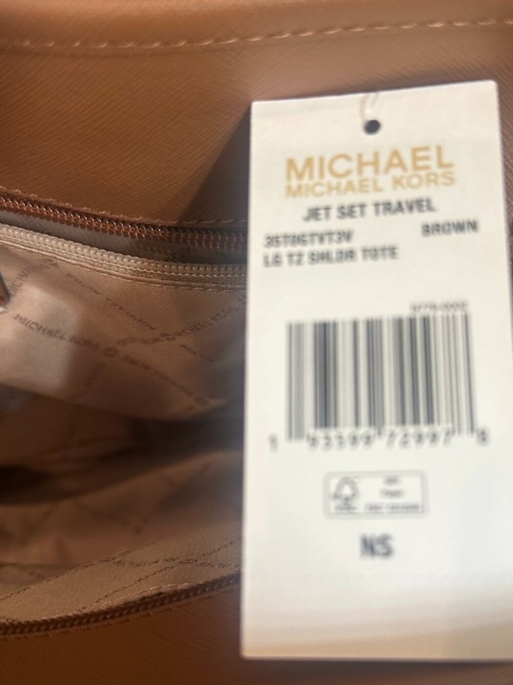 Michael Kors Quinn Large Signature Logo Tote Bag